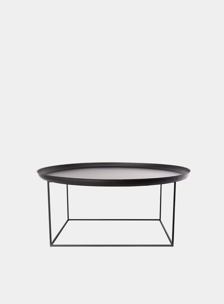 Norr11 Earth Black Duke Large Coffee Table Opumo