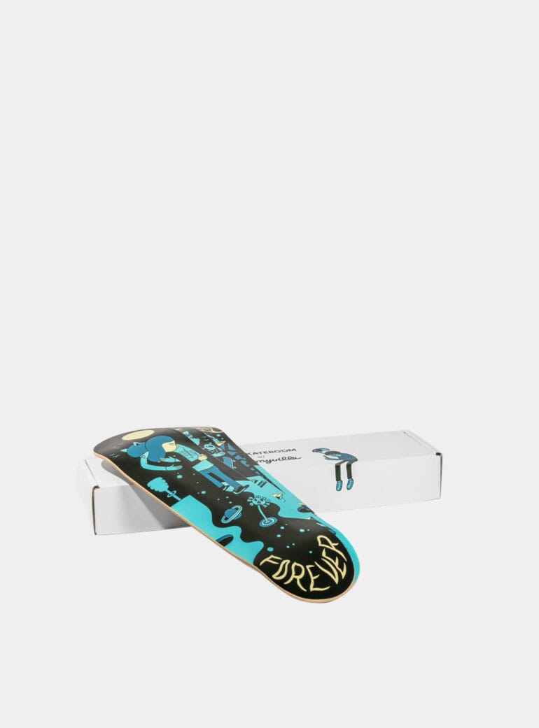 Planche De Skateboard Deck Jean Jullien X Almost – MEDICOM – Neuve
