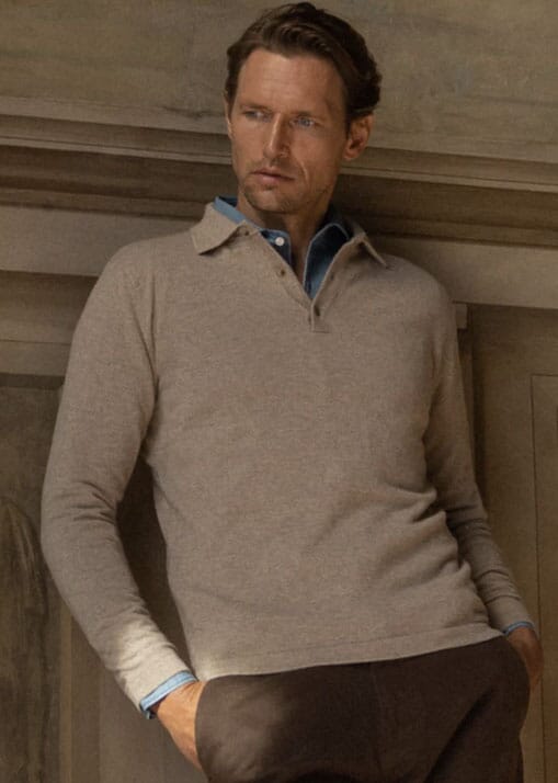 Cashmere Polo Sweaters