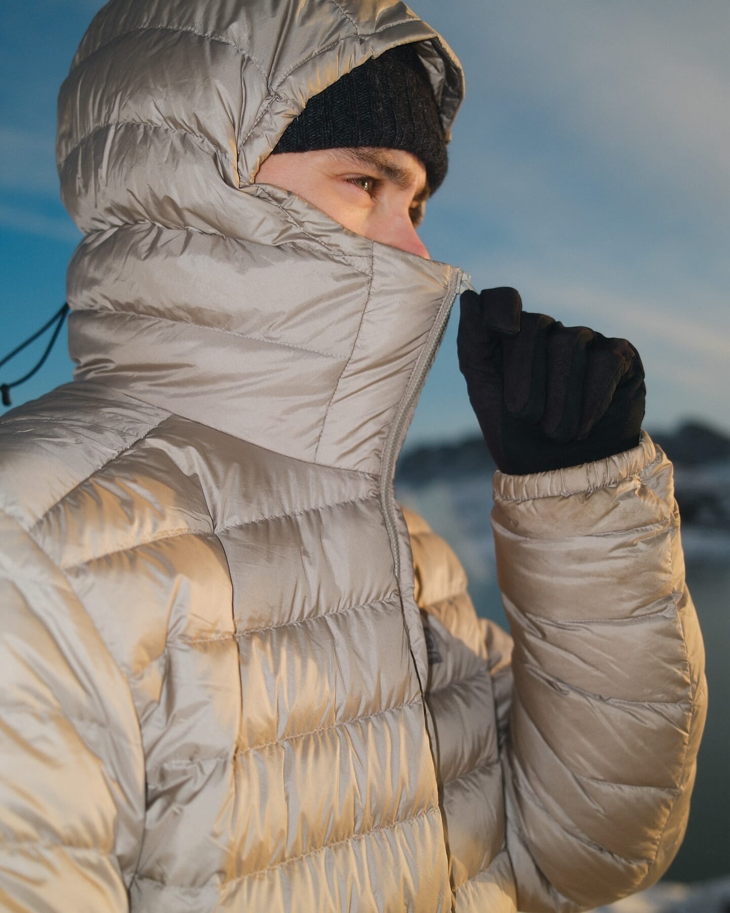 66°North: Lightweight and warm down jacket.