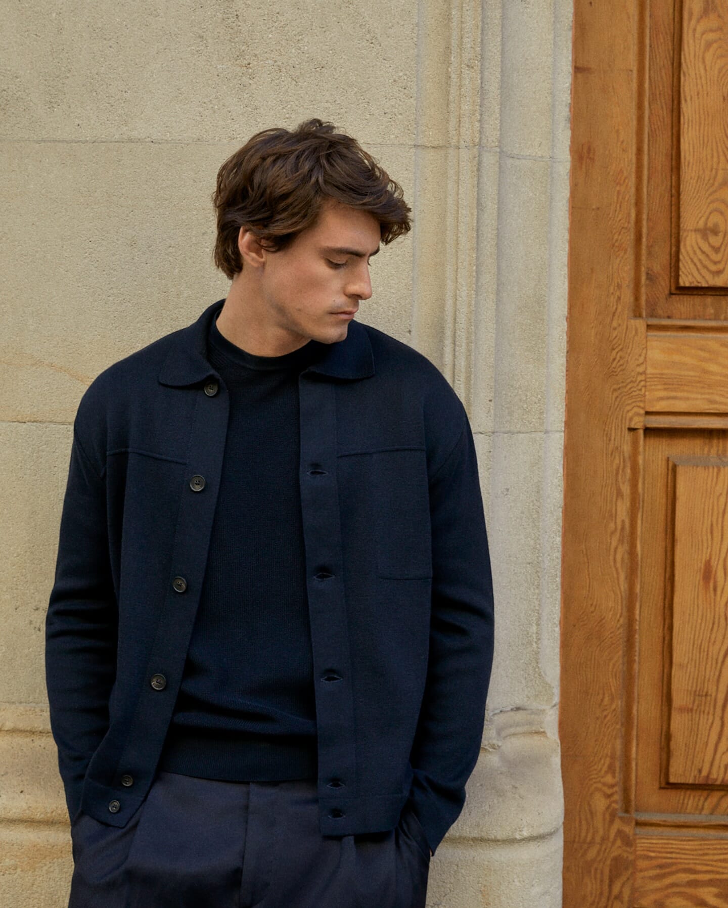 Artknit Studios: The Linen Twill Overshirt
