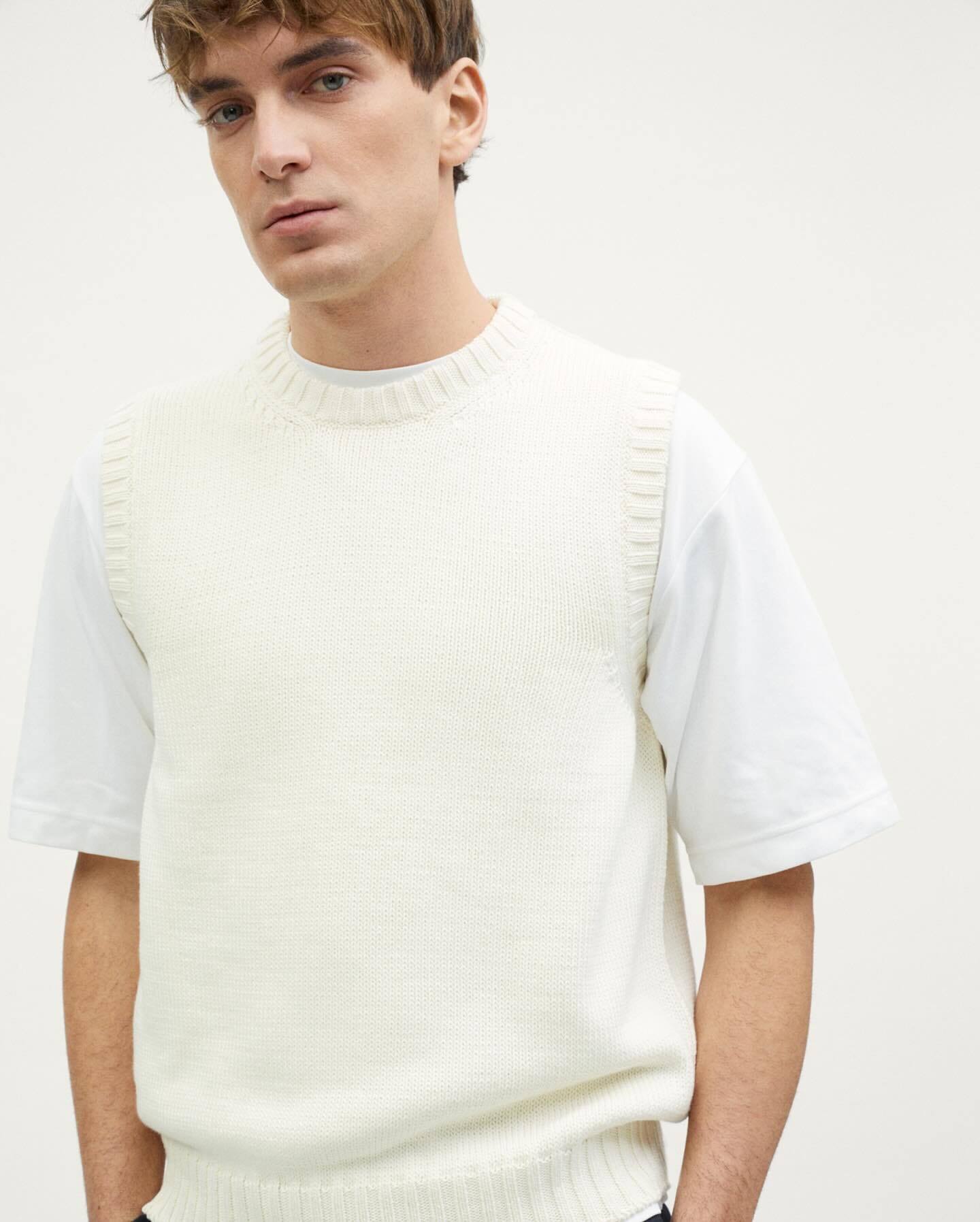 Artknit Studios: The Organic Cotton Tricot Vest