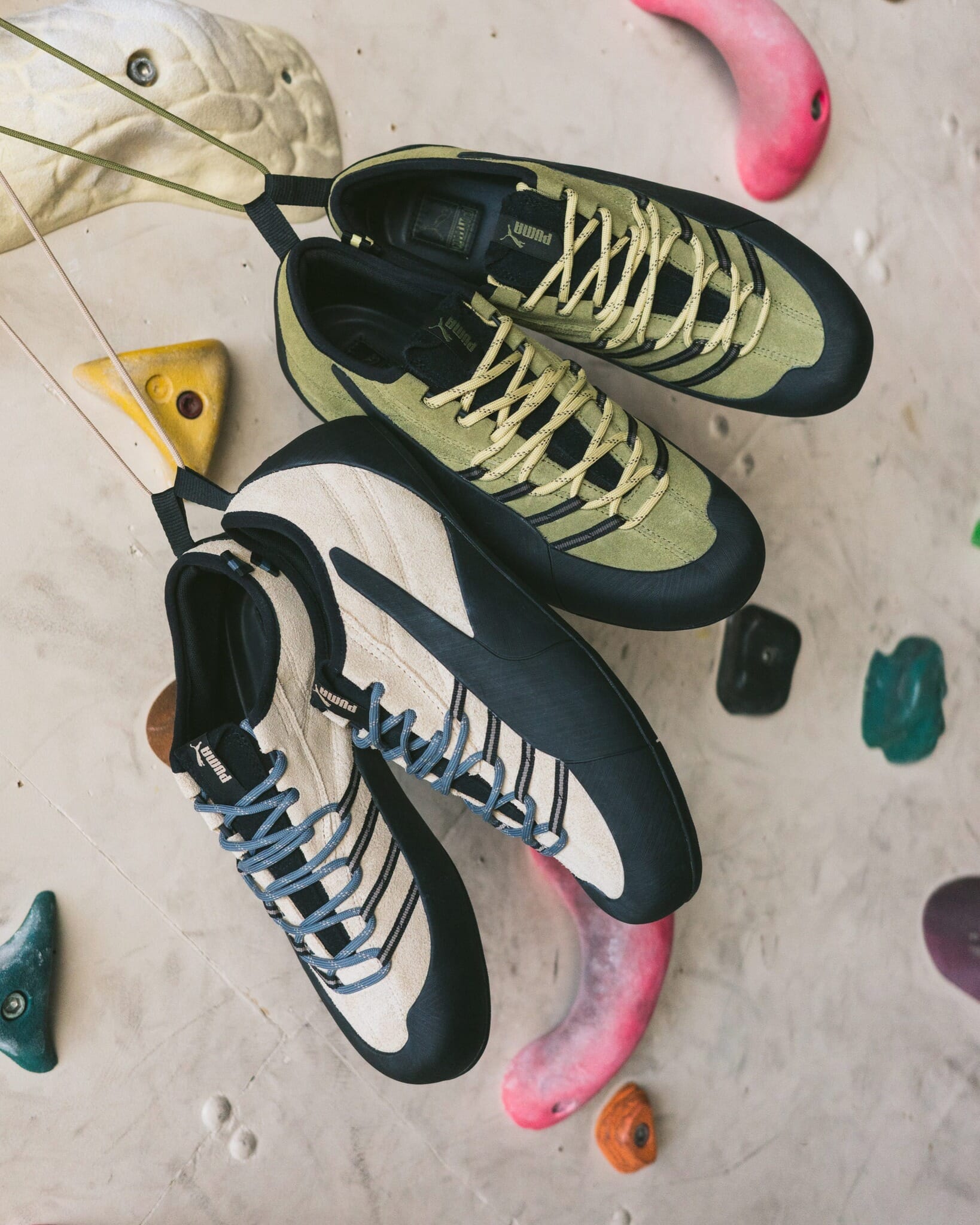 PUMA: Klim Suede Trainers