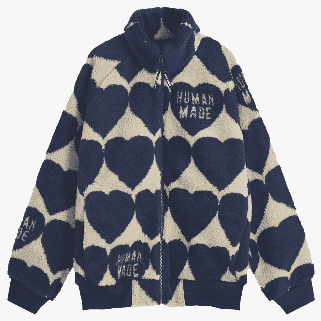 Human Made: Heart Fleece Jacket