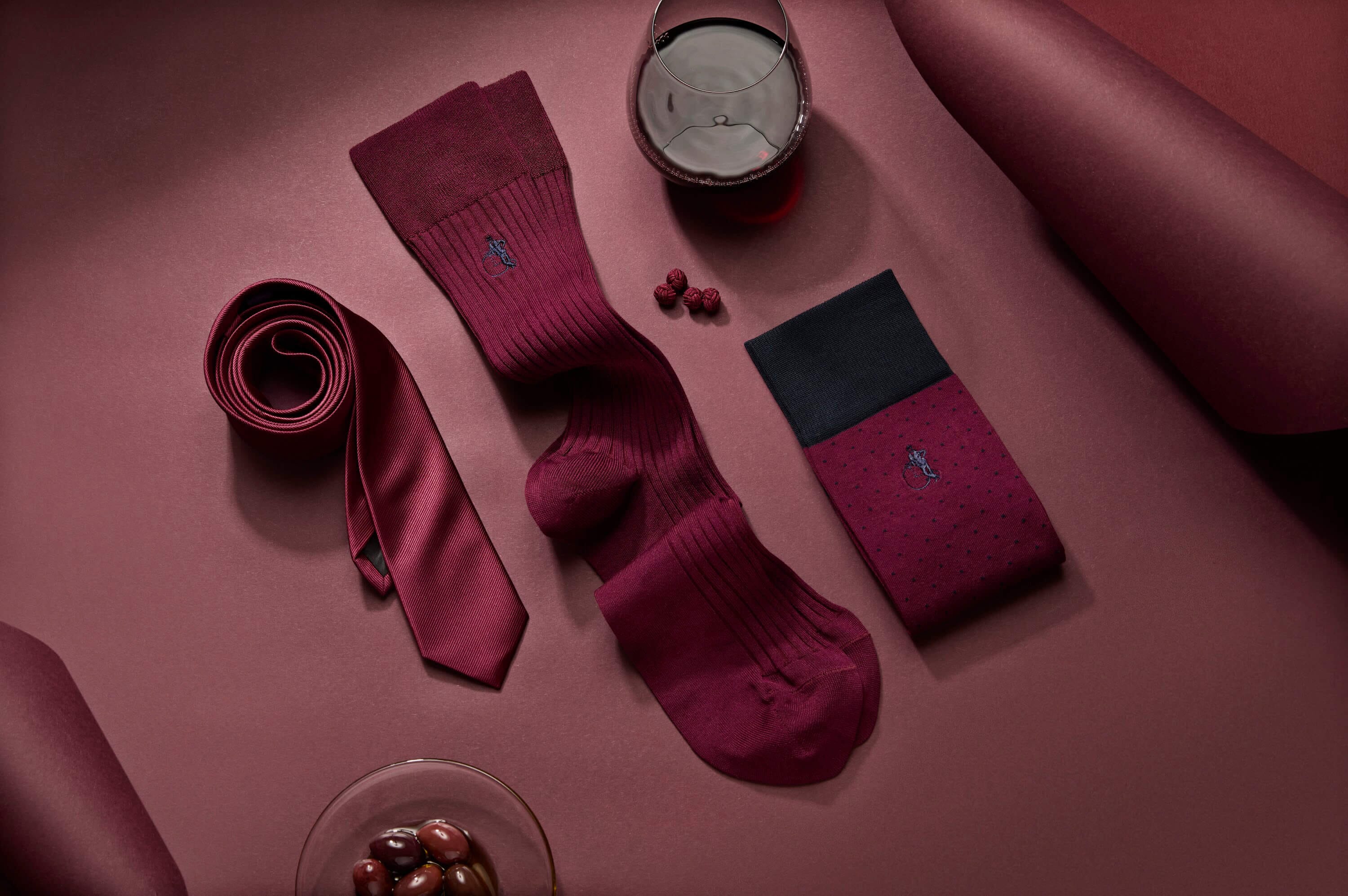 London Sock Company: Red Simply Sartorial Socks