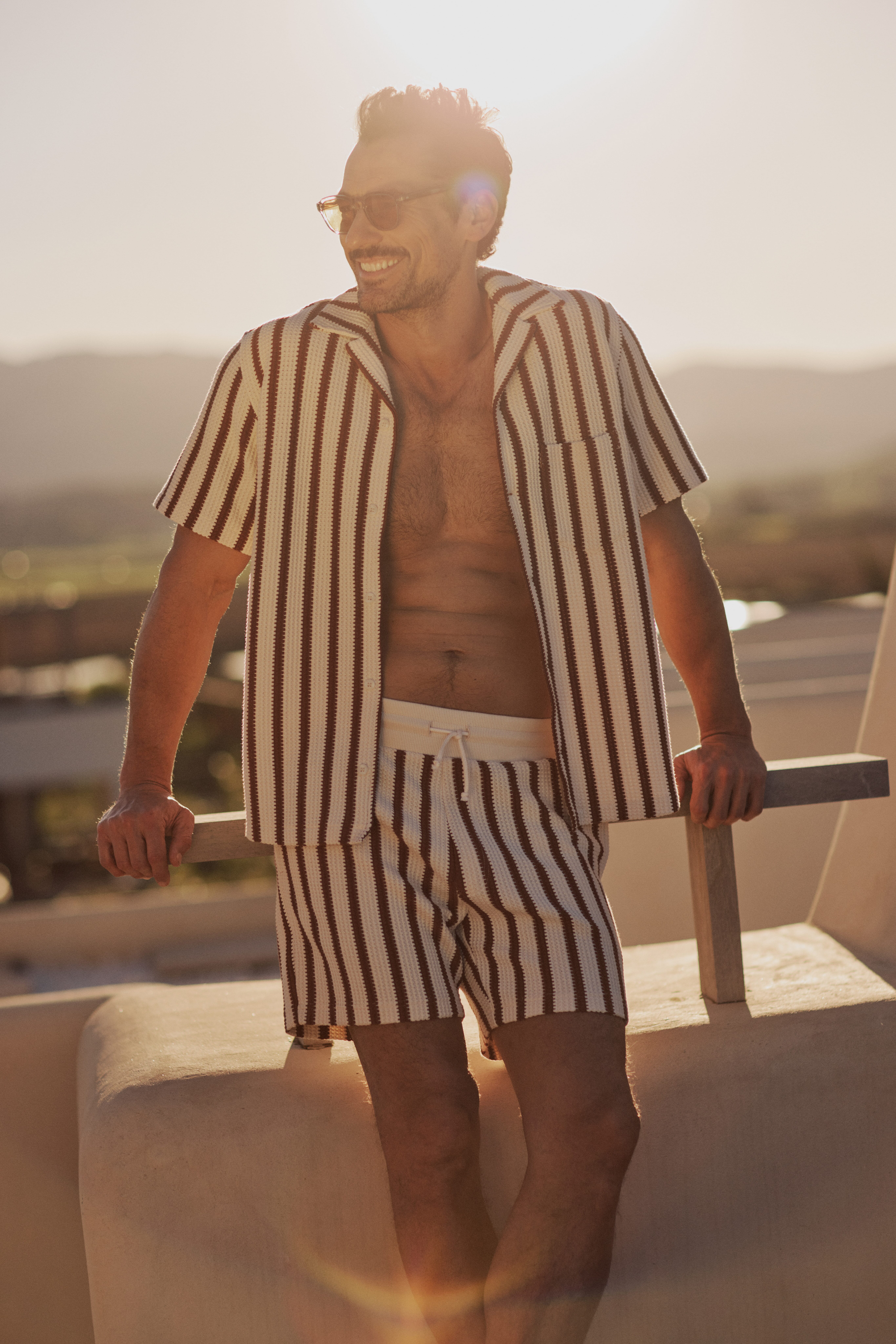 David Gandy Wellwear: Riva Stripe Set