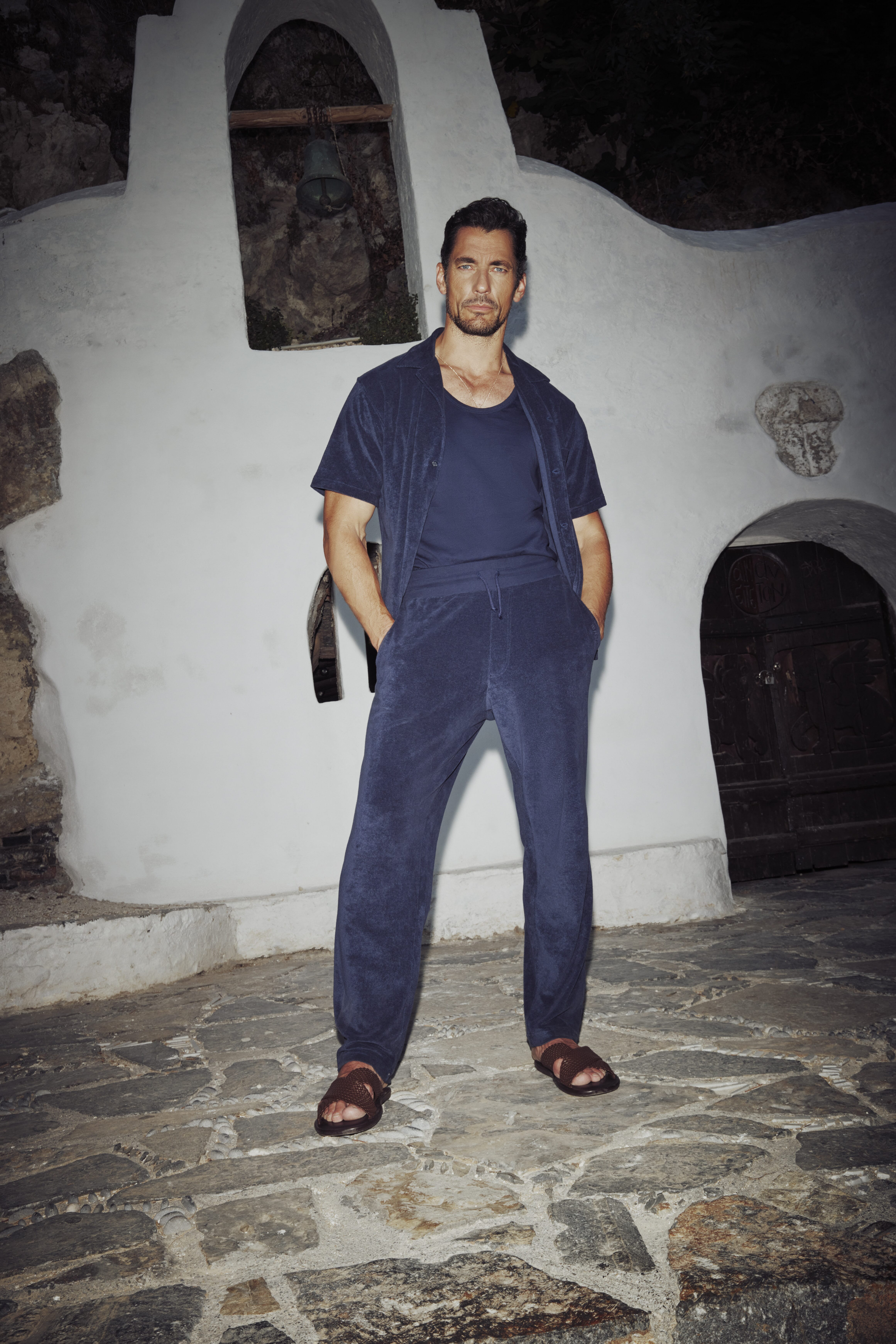 David Gandy Wellwear: Towelling Shirt