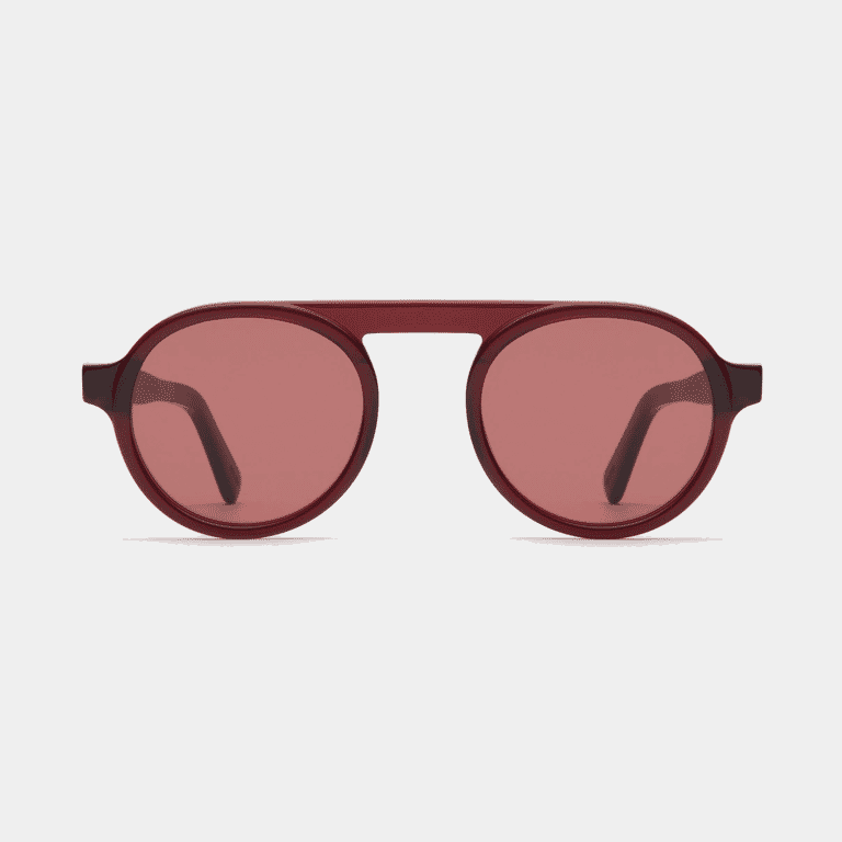 Fora: Oxblood Rider Sunglasses