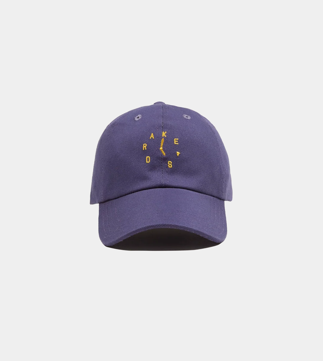 Drake's: Navy 'Clock' Cotton Twill Baseball Cap