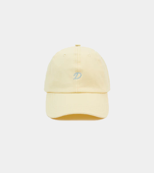 Drake's: Yellow Chainstitch 'D' Cotton Twill Baseball Cap