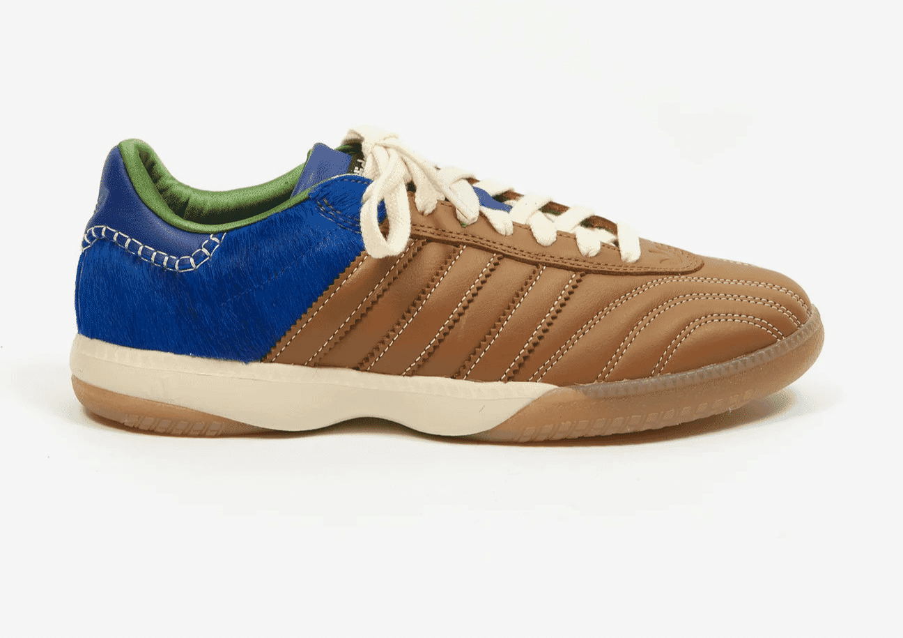 Adidas x Wales Bonner: Samba Millennium - Desert/Team Royal Blue/Crew Green