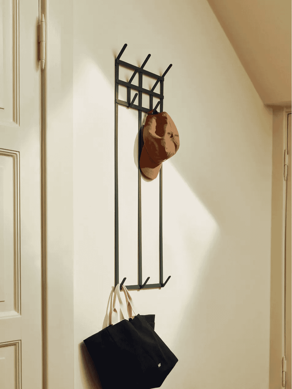 HAY: Tape Large Tall steel coat rack