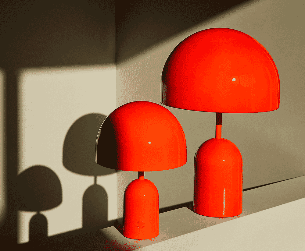 Tom Dixon: Bell Portable Fluoro LED Lamp