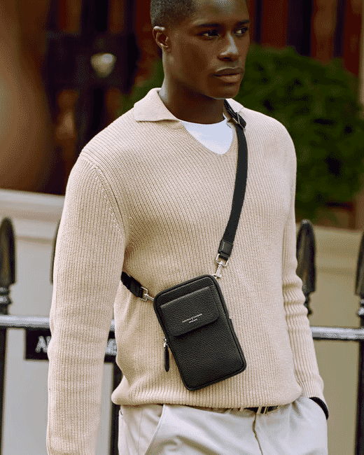 Aspinal of London: Reporter Crossbody Phone Bag