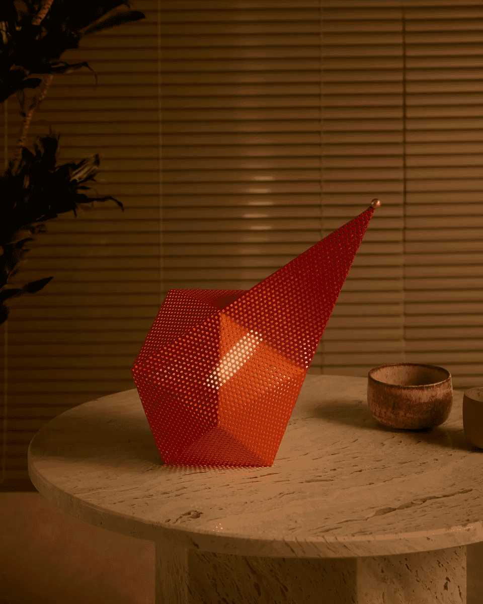 Mathieu Matégot for GUBI: Bagdad Portable Lamp