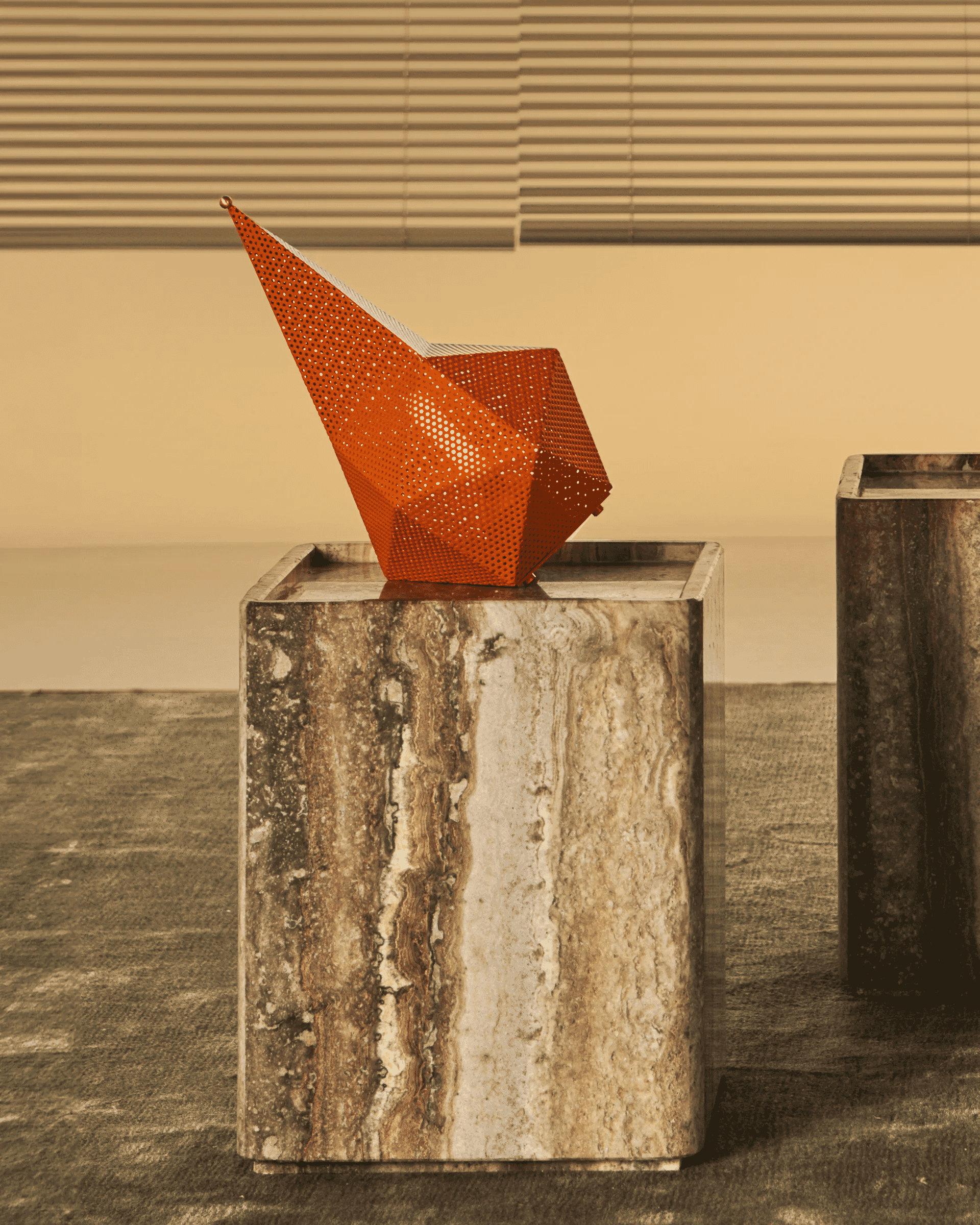 Mathieu Matégot for GUBI: Bagdad Portable Lamp