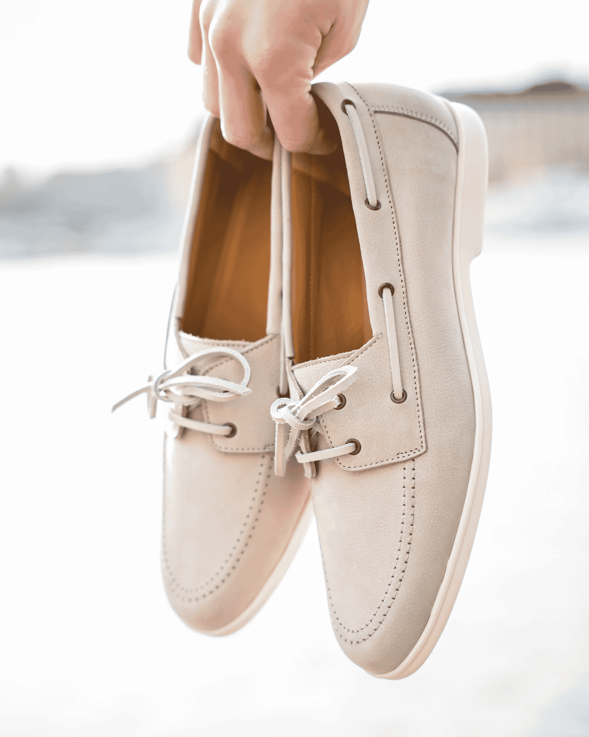 MYRQVIST: Sandhamn Beige Nubuck