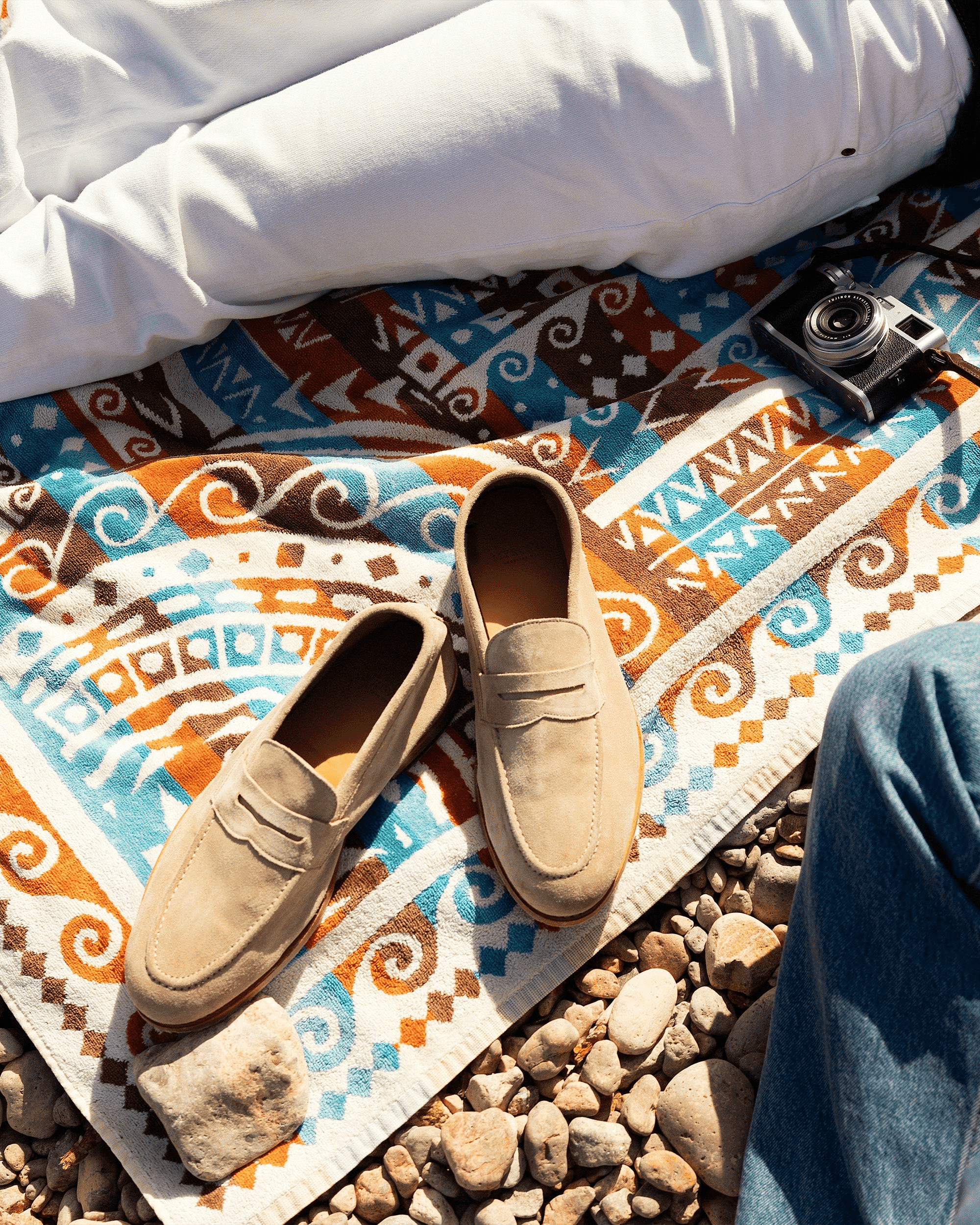 MYRQVIST: Lysekil II Sand Suede Shoe