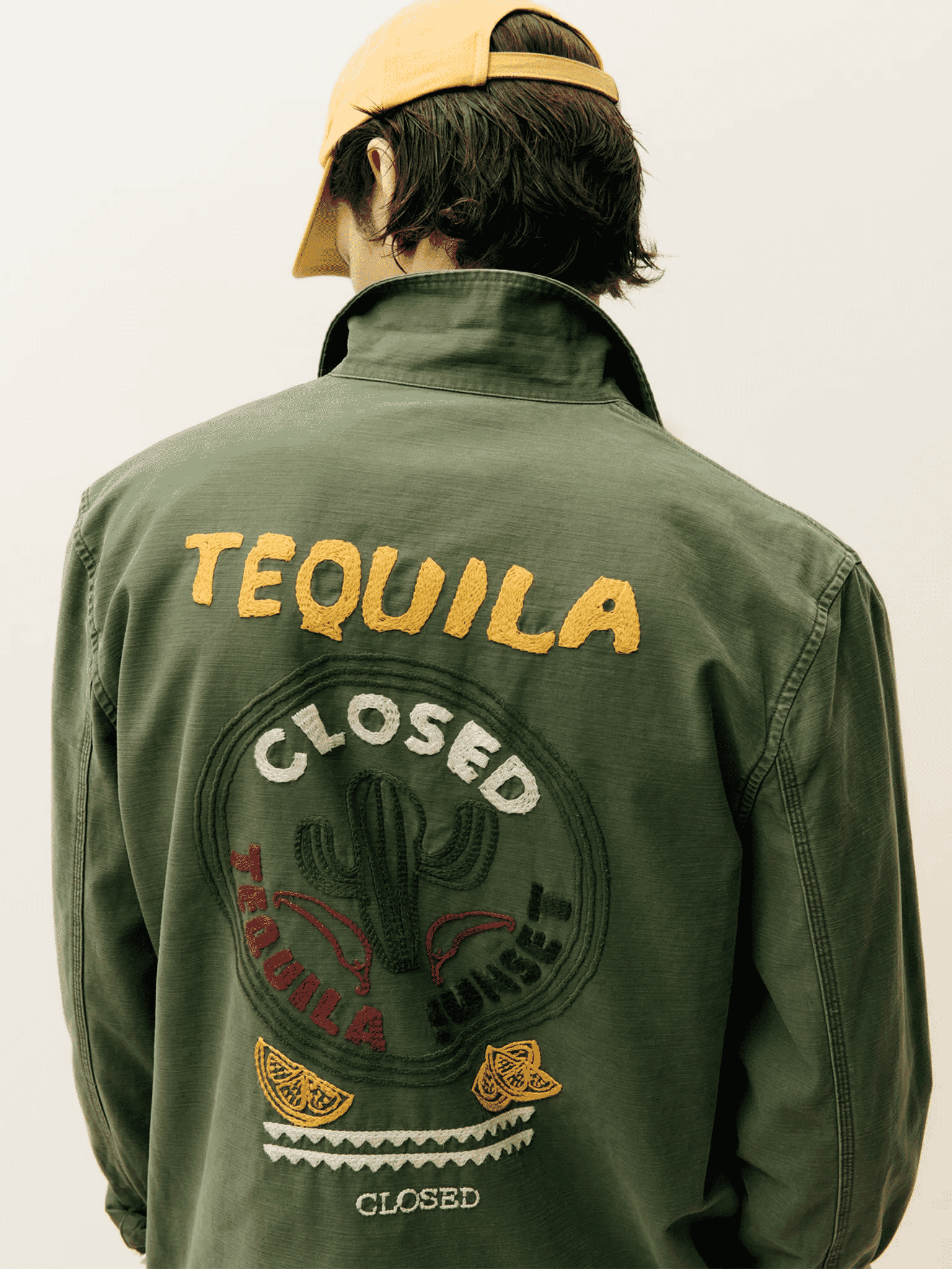 CLOSED: Utility jacket with embroidery