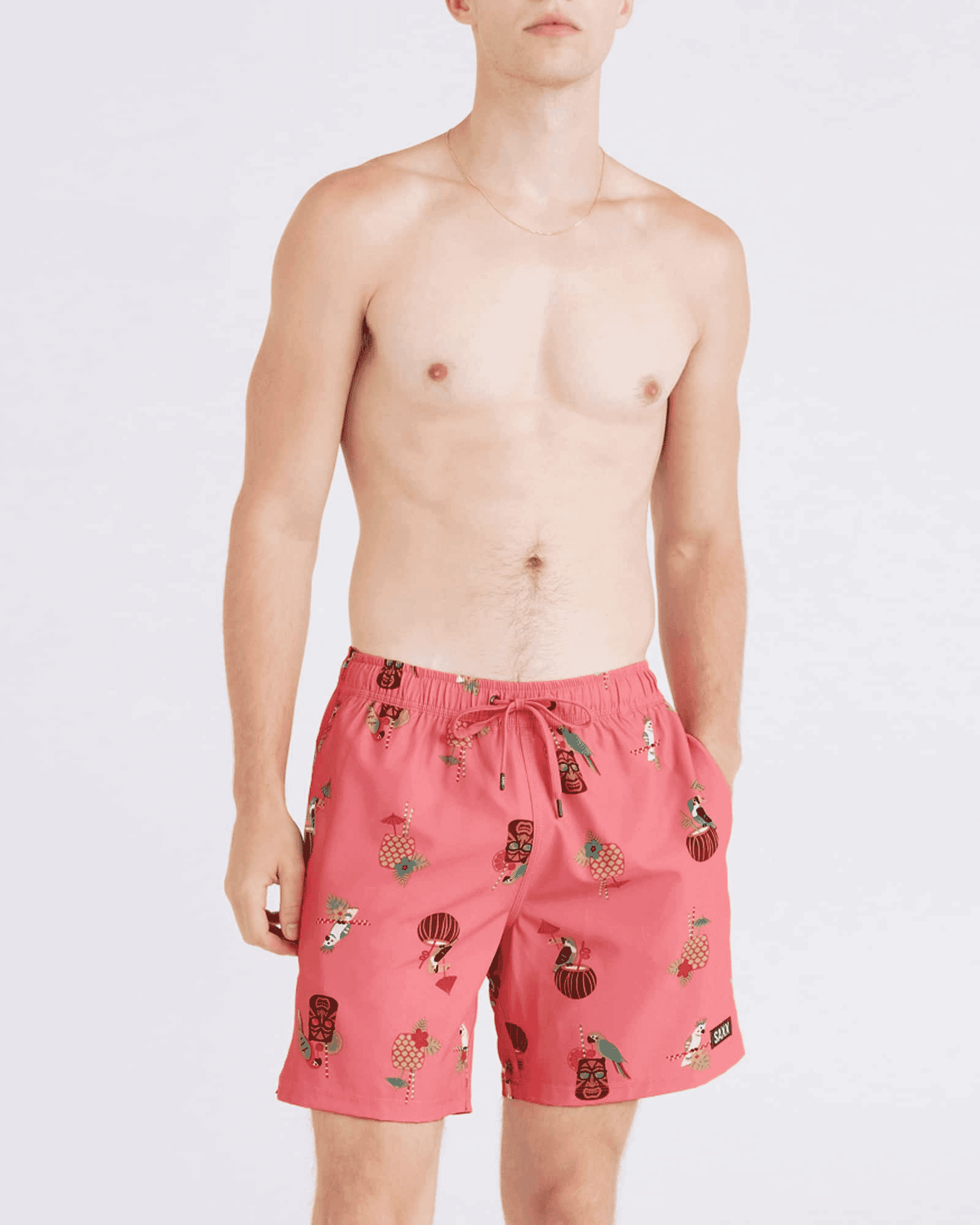 SAXX: Oh Buoy 2N1 Stretch Swim Trunk 7&quot; with liner