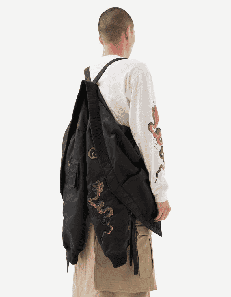 Maharishi: Year Of The Snake MA-1 Kimono Jacket