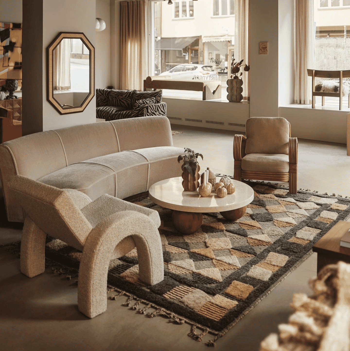 DUSTY DECO: Lisboa Rug Multi Amber By Edin &amp; Lina Kjellvertz