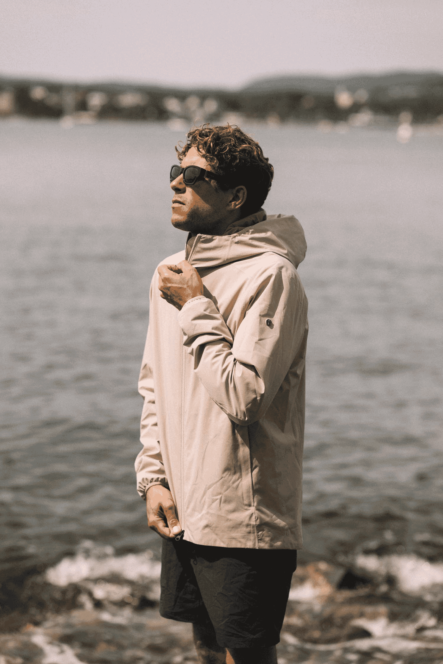 Scandinavian Edition: Khaki Hooded Jacket