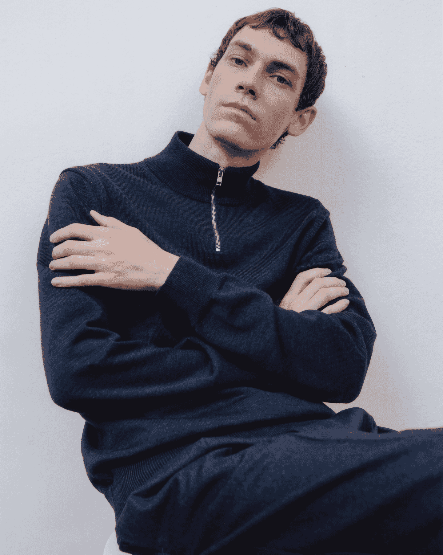 ASKET: The Merino Half Zip Sweater