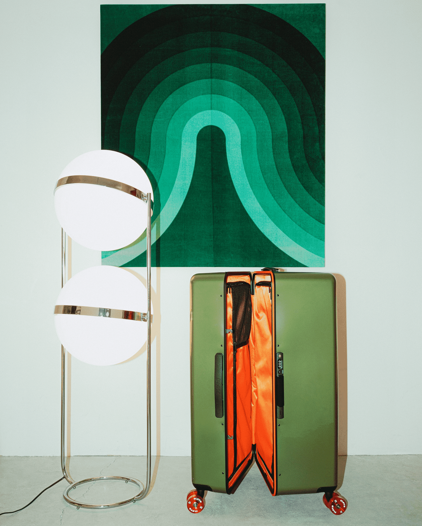 Floyd: Vegas Green Cabin Suitcase