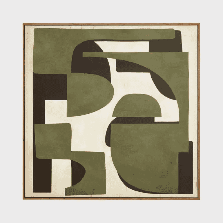 Barker and Stonehouse: Green Formation Canvas