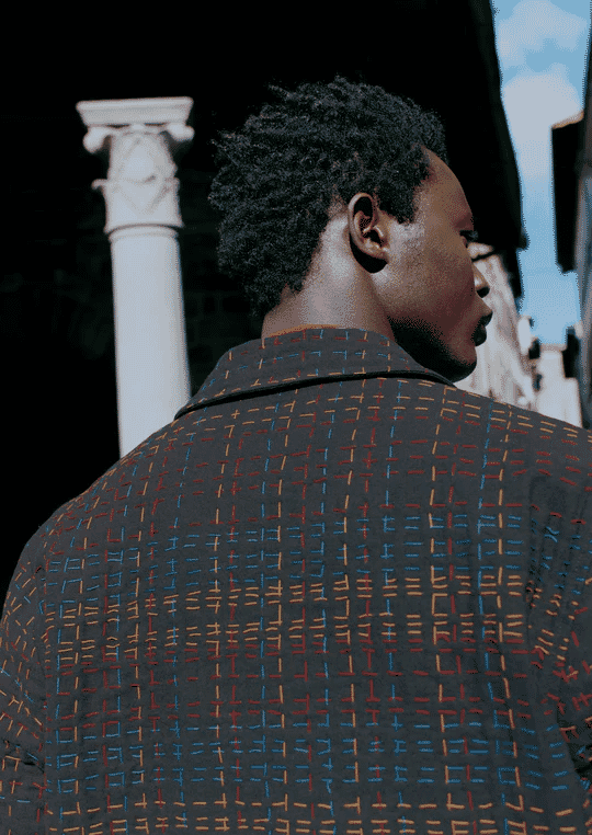 TOAST: Kantha Stitch Tweed Jacket