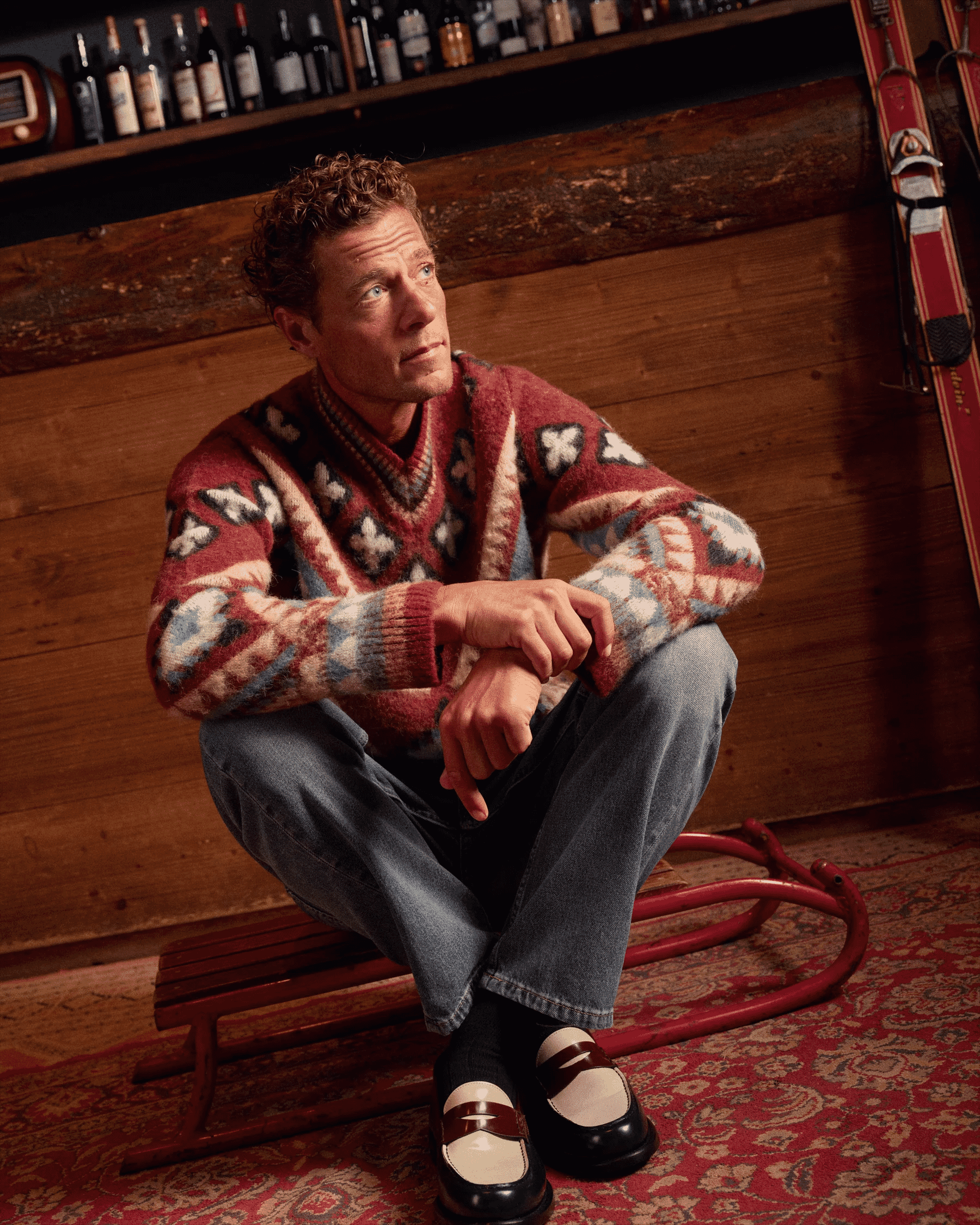 Velasca: V-neck sweater Fonni Jumper