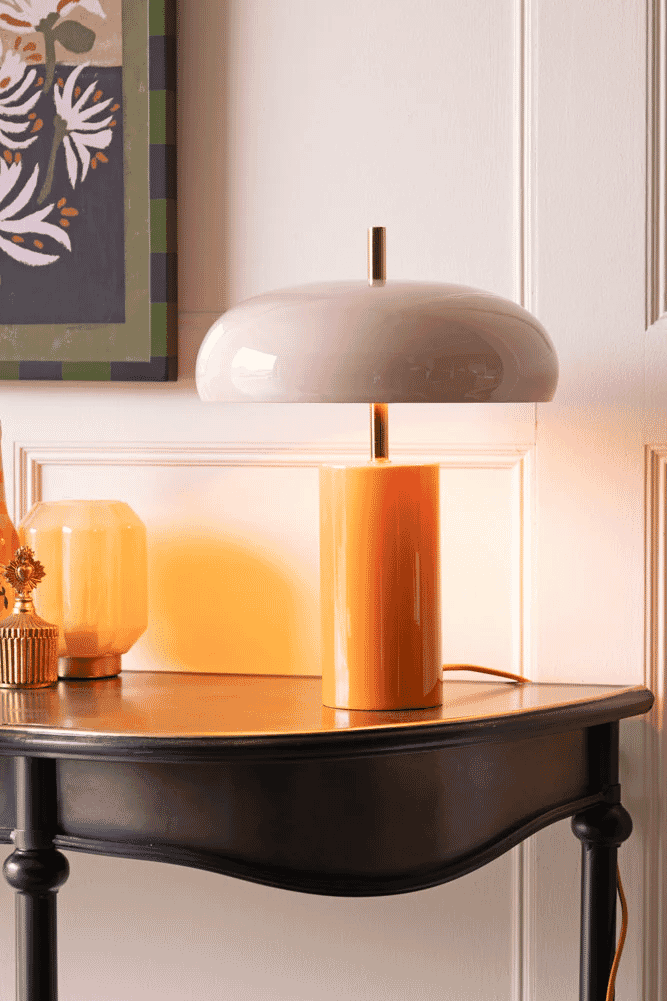 Barker and Stonehouse: The Pink &amp; Orange Statement Table Lamp