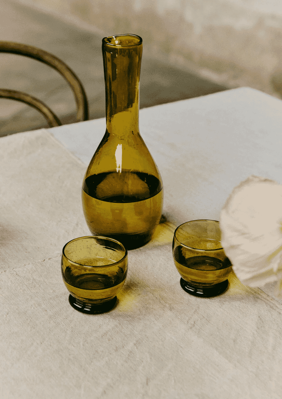 TOAST: Rounded Moroccan Glasses Set