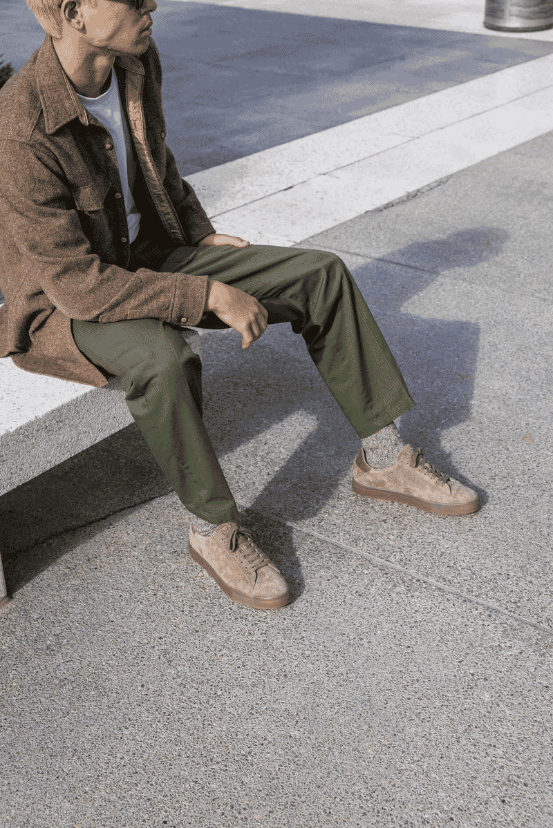 CLAE: BRADLEY Portabella Suede Trainers