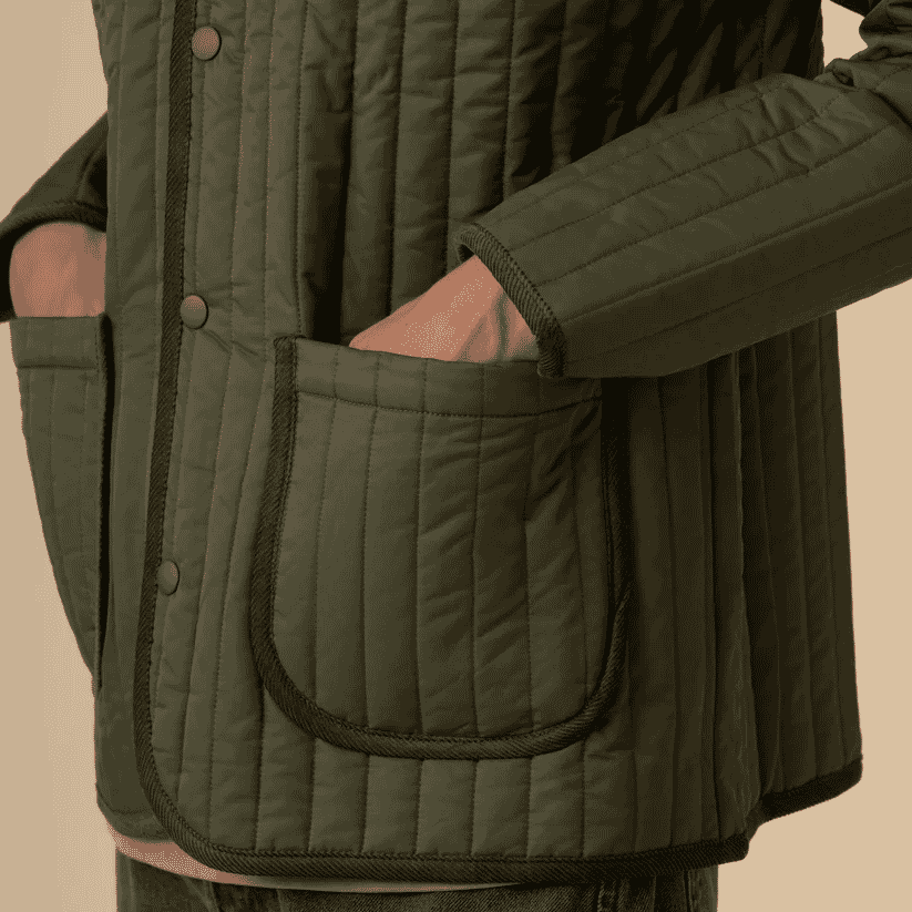 ISTO.: Quilted Jacket