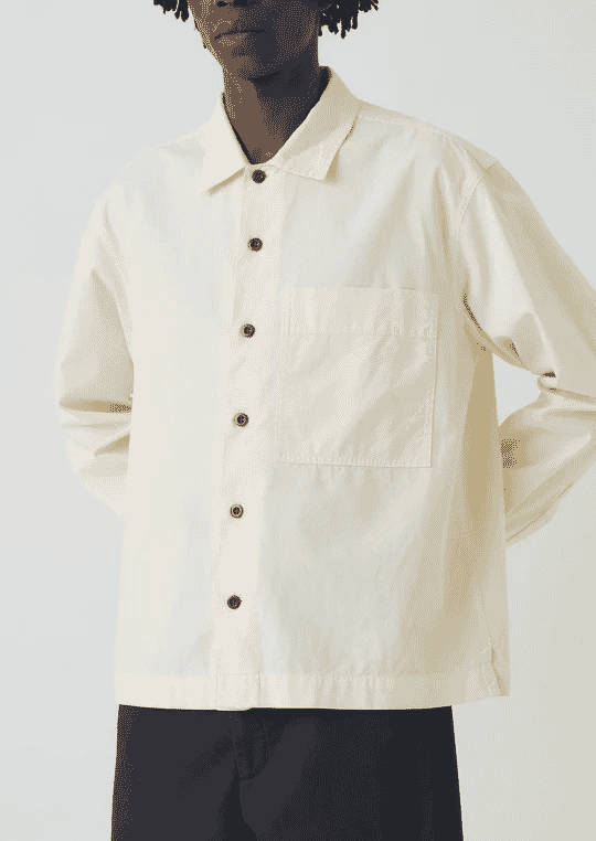 TOAST: Garment Dyed Oxford Shirt