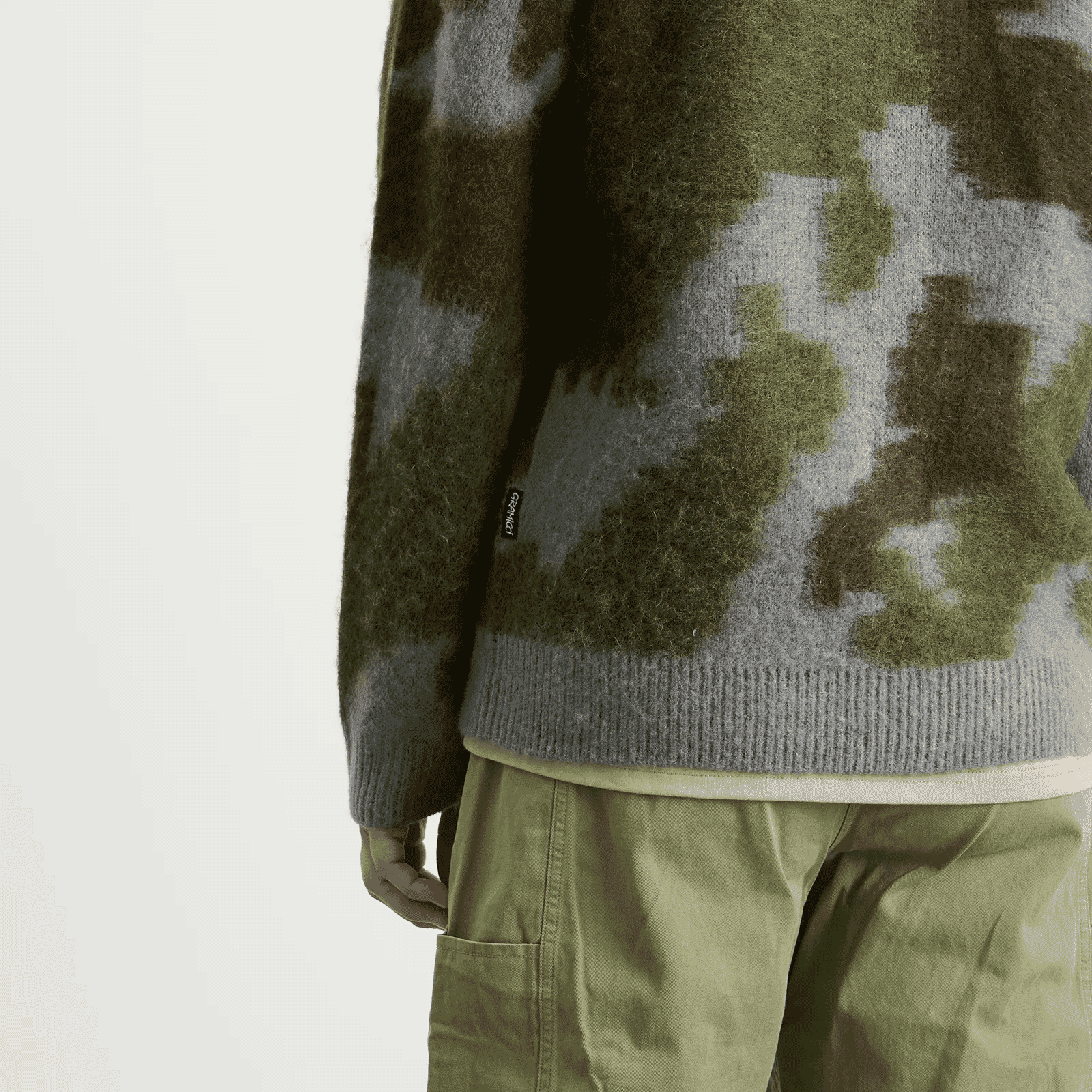 Gramicci: Mohair Sweater Jungle Digi Camo