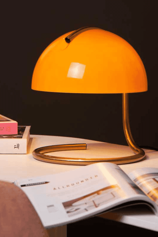 Lucide Cato: OrangeTable Lamp