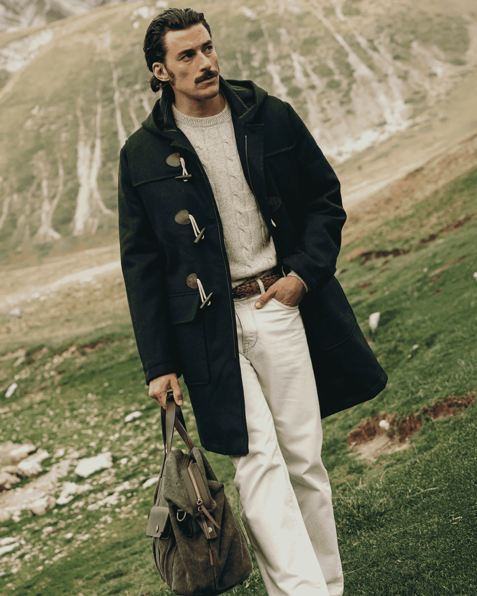 Velasca: Melton Wool  Duffel Coat