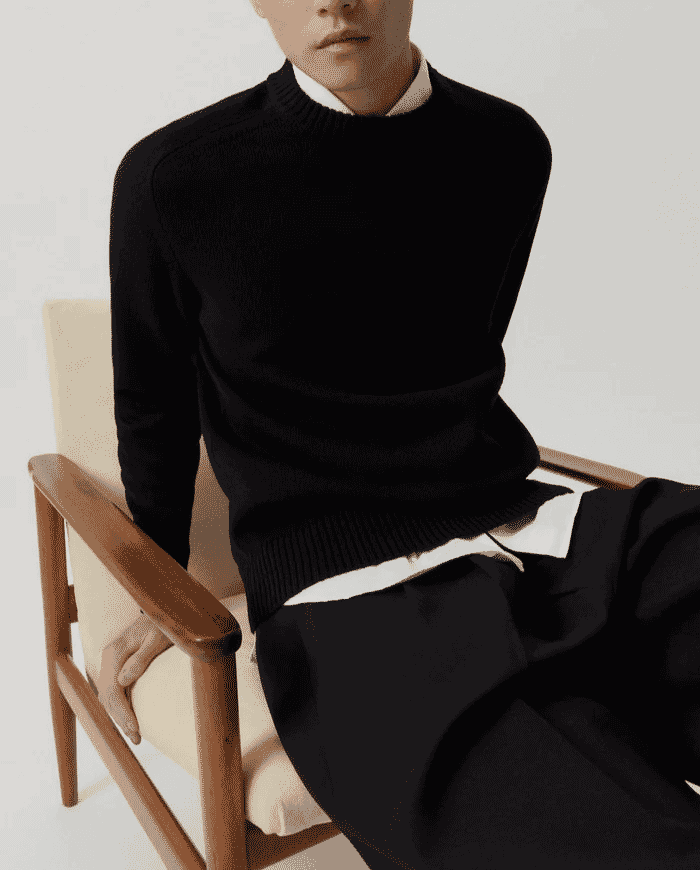 Artknit Studios: The Merino Wool Saddle Shoulder Sweater