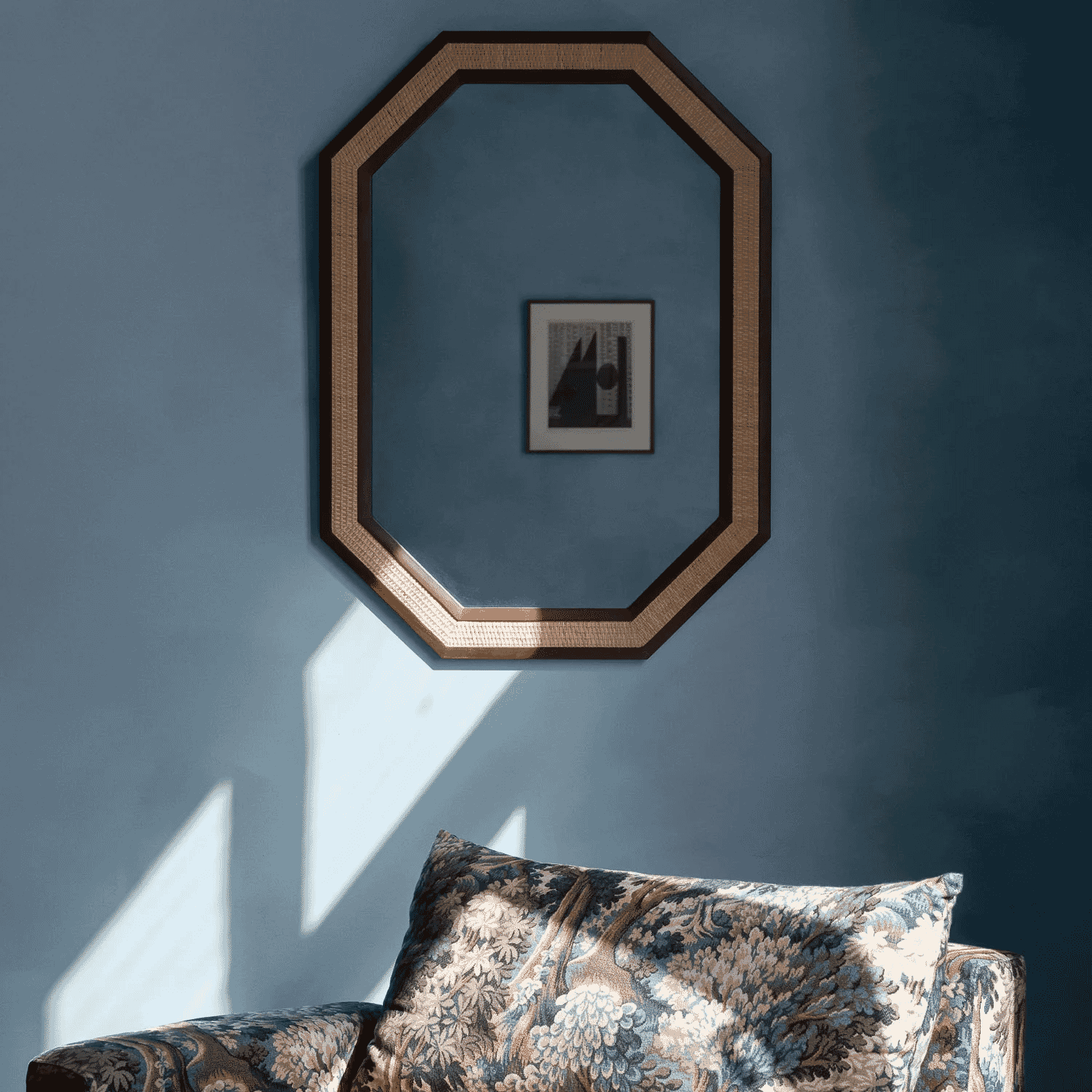 DUSTY DECO: Rattan Mirror Small