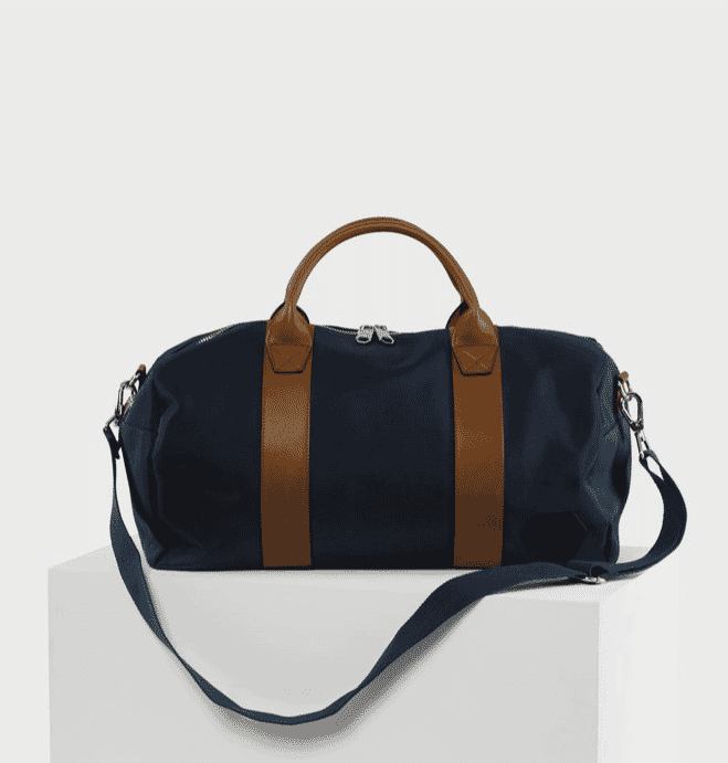 Steele &amp; Borough: The Duffel Navy Bag