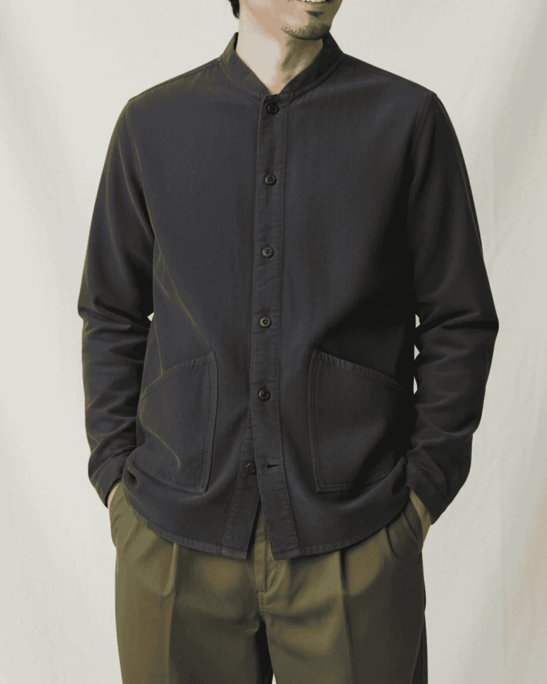 Form&amp;Thread: Organic Cord Baseball Overshirt