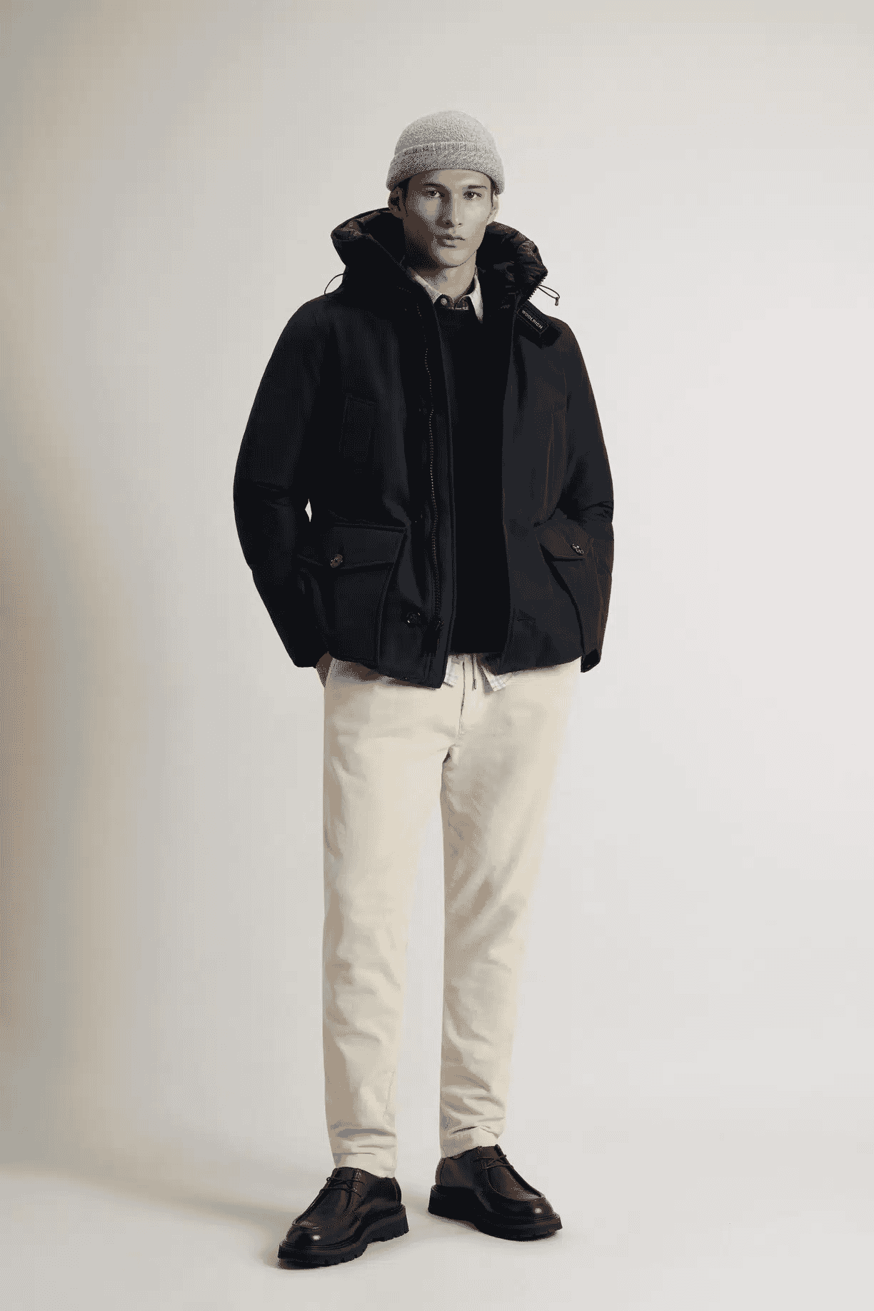 Woolrich: Arctic Anorak in Ramar Cloth