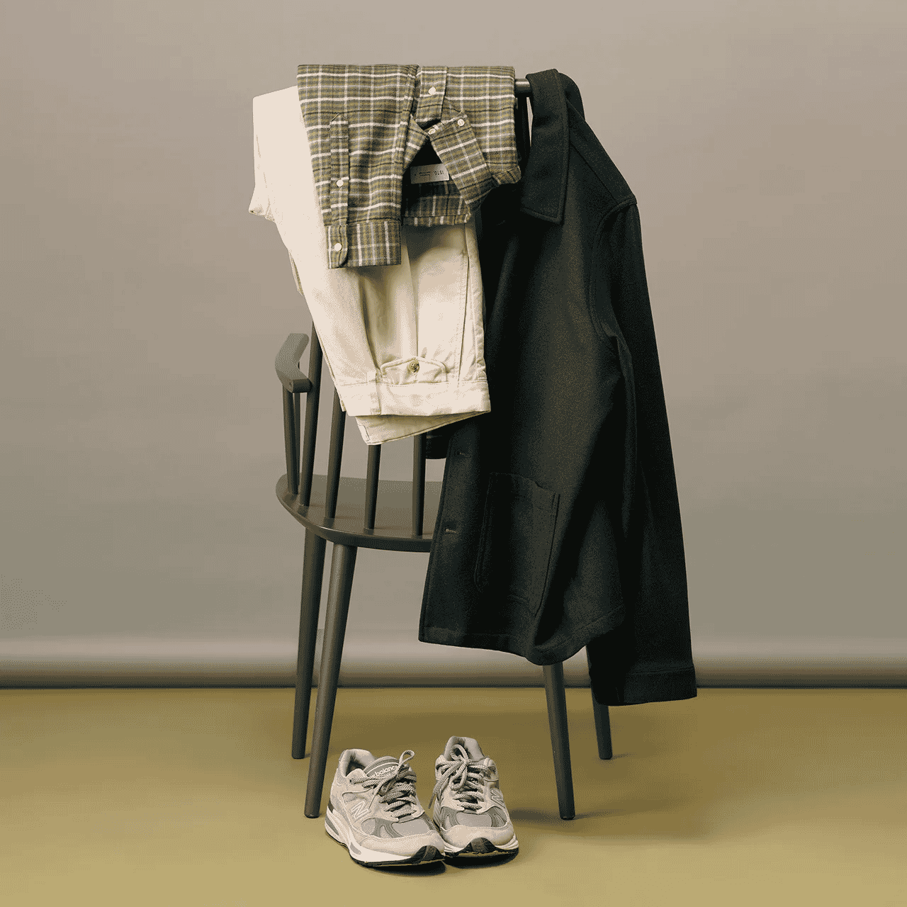 ISTO.: Checked Flannel Shirt