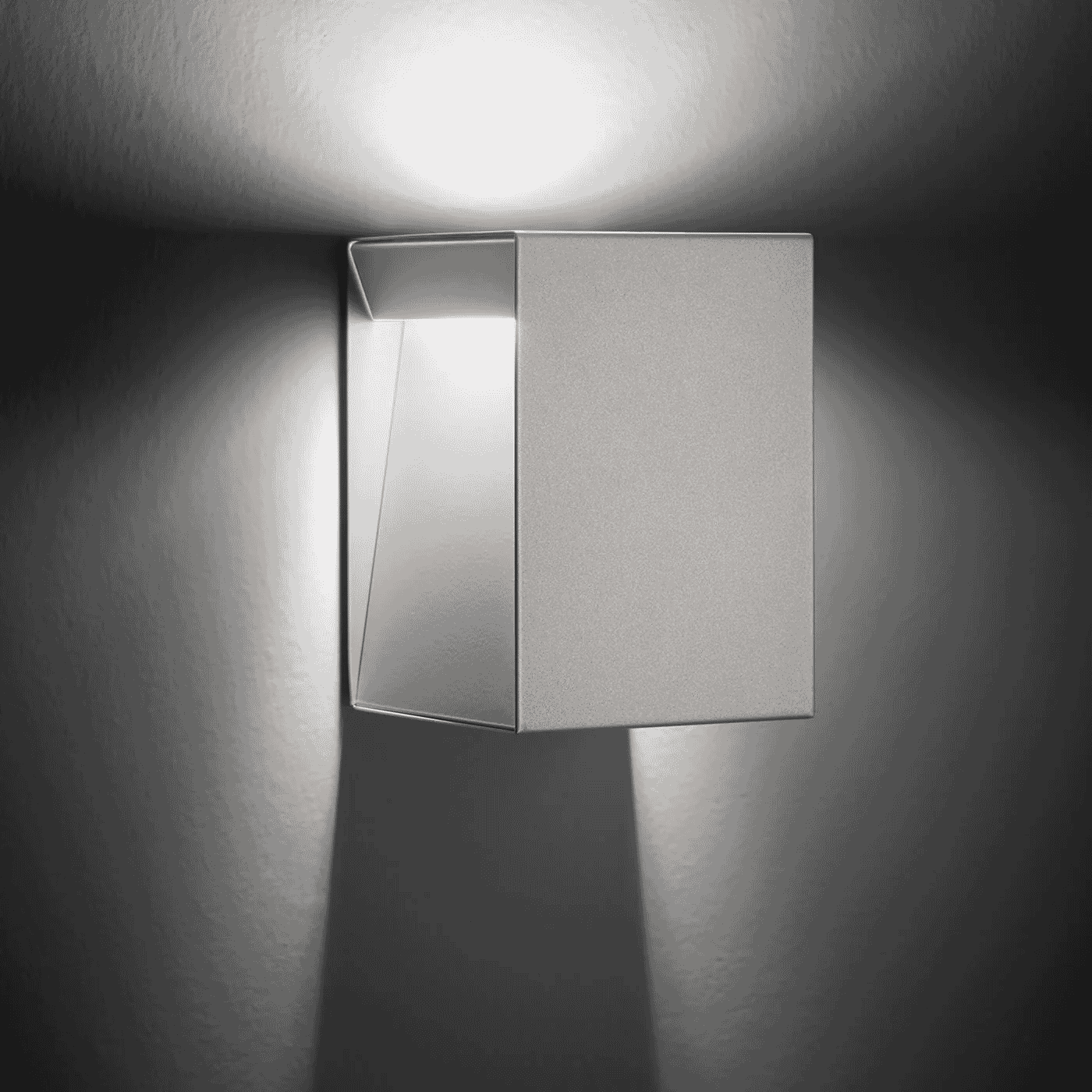 Firmamento Milano: Stick 140 White Wall Lamp by Cino Zucchi