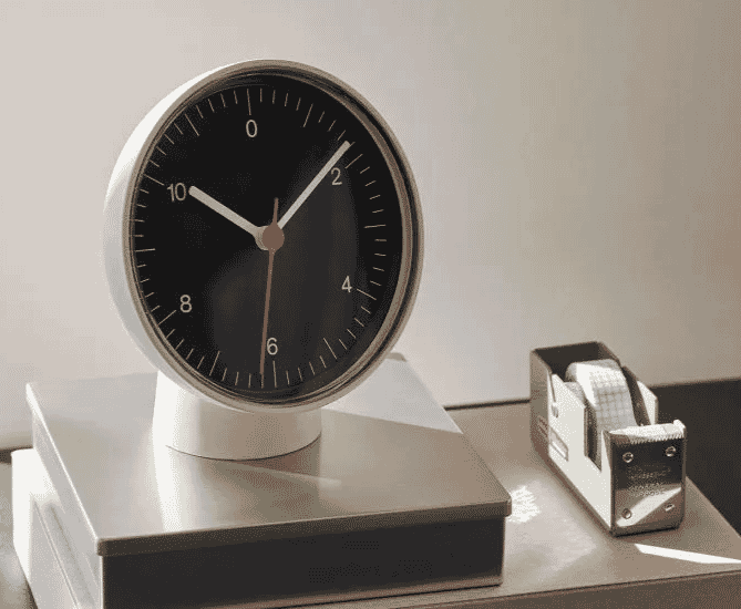 HAY: Jasper Morrison Table Clock