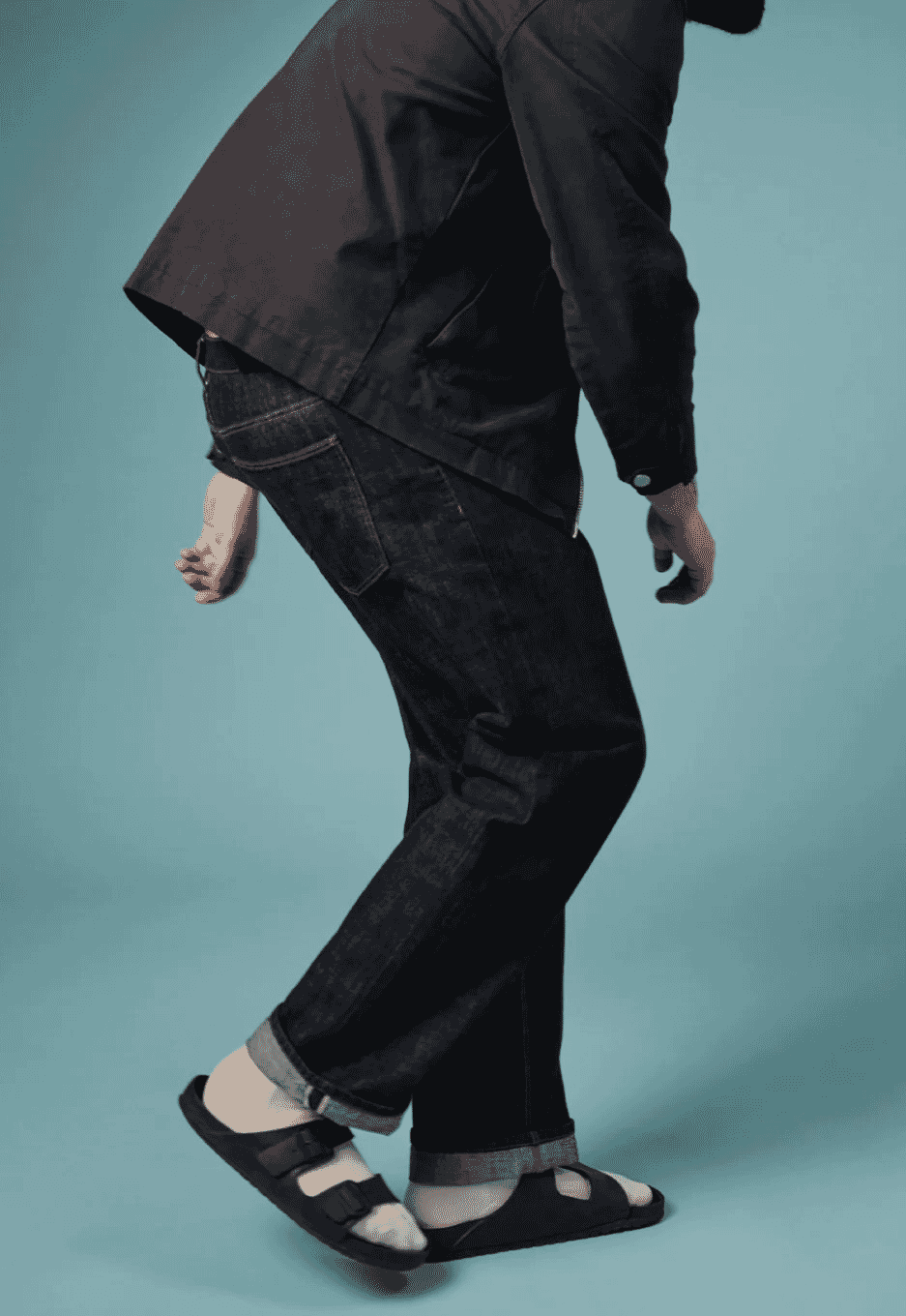 Wax London: Russell - Rinse Wash Selvedge Straight Fit Denim Jeans