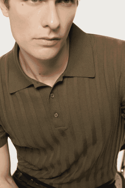 Artknit Studios: The Organic Cotton Ribbed Short Sleeve Polo